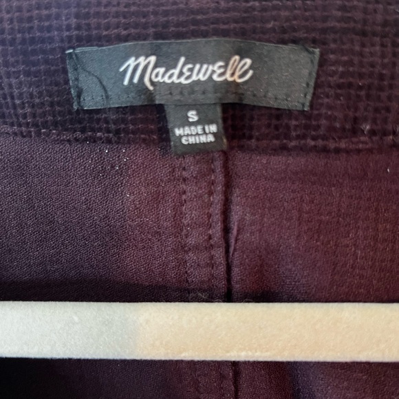 Women's Madewell Purple Top S - Picture 2 of 3